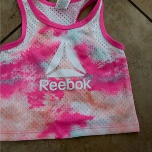 Reebok Hot Pink Mesh Infant Athletic Tank